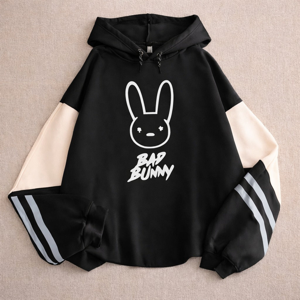 Hoodie Unisex – Street Bunny Black Edition