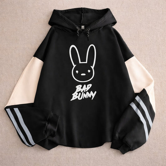 Hoodie Unisex – Street Bunny Black Edition
